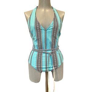 NWOT NWOT LEMLEM BLUE ONE PIECE SWIMSUIT SIZE M